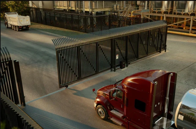 porton corredizo metal